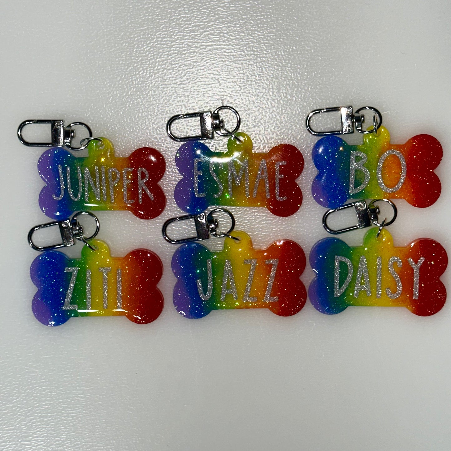 Pride Glitter Large Bone