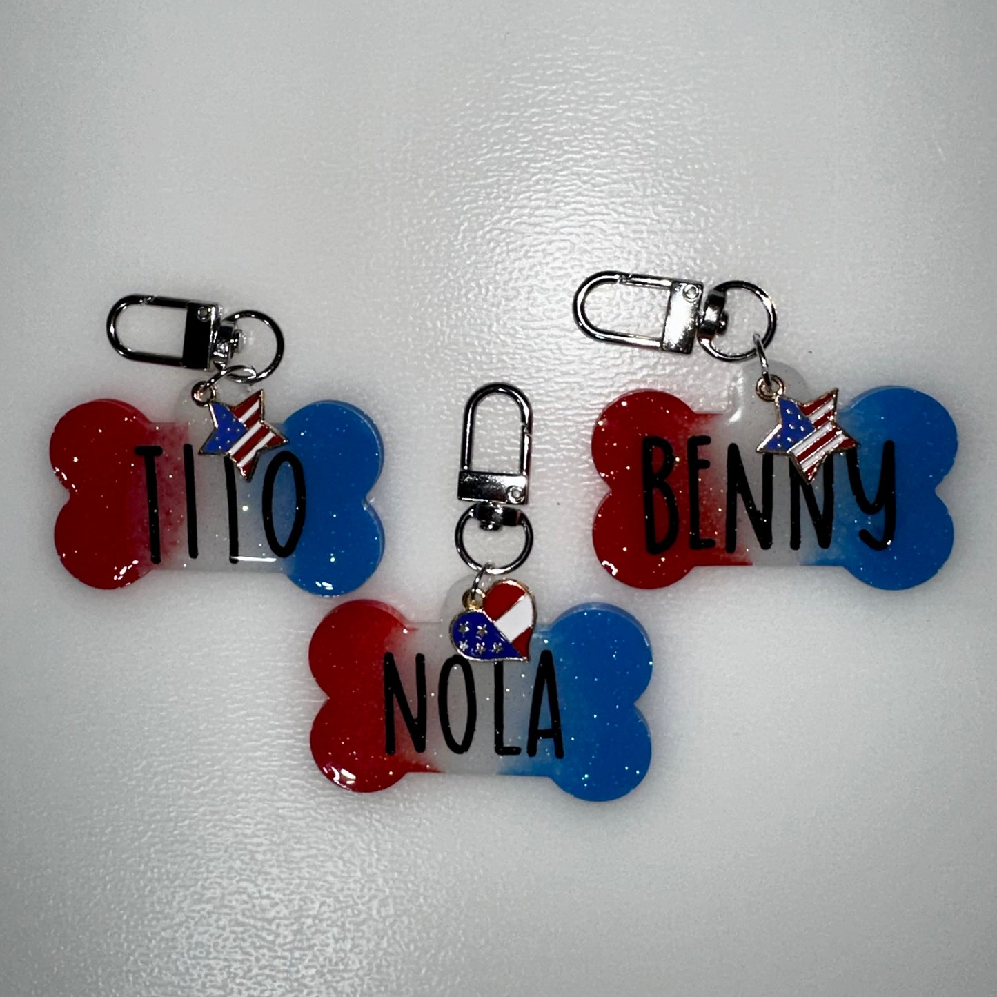 Tag - Patriotic Large Bone