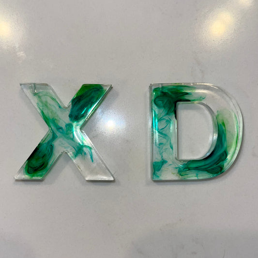 Ink Splatter Letters